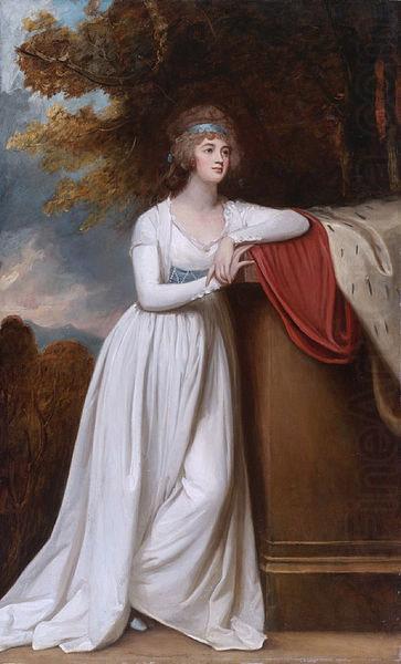 George Romney Barbara, Marchioness of Donegal, third wife to Arthur Chichester, 1st Marquess of Donegall china oil painting image